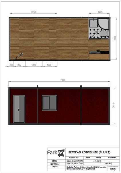 POLYESTER KONTEYNER (PLAN 3)